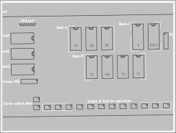 Lel PSR sound module board map