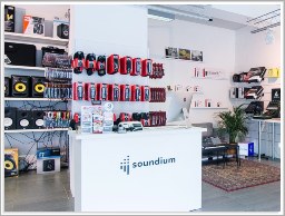 Soundium, mūzikas instrumentu veikals